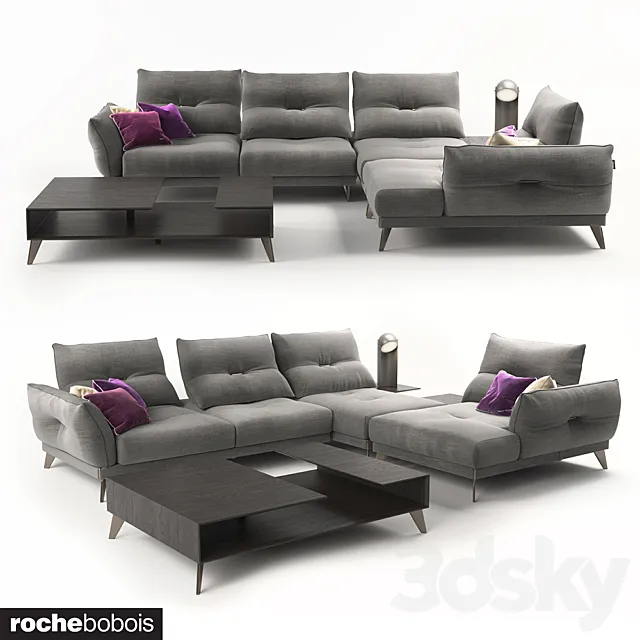 Roche Bobois ITINERAIRE CORNER COMPOSITION 3D Model