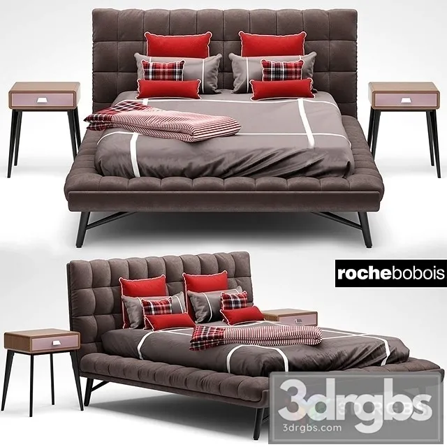 Roche Bobois Lit Bed 02 3D Model Download Roche Bobois Lit Bed 02 3D Model Download