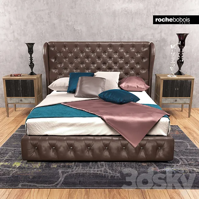 ROCHE BOBOIS MAESTRO BED 3D Model