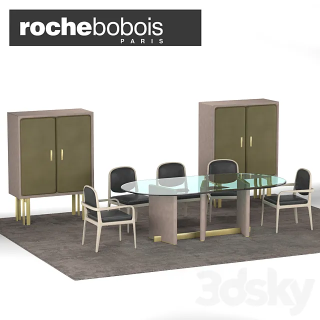 Roche-Bobois Paris Paname collection 3D Model