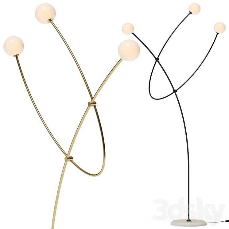 Roche Bobois Planetarium Floor Lamp 3D Model Free Download Roche Bobois Planetarium Floor Lamp 3D Model Free Download