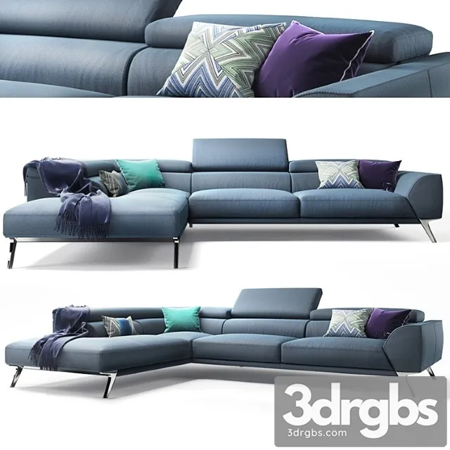 Roche bobois prefixe corner composition 2 3D Model Download Roche bobois prefixe corner composition 2 3D Model Download