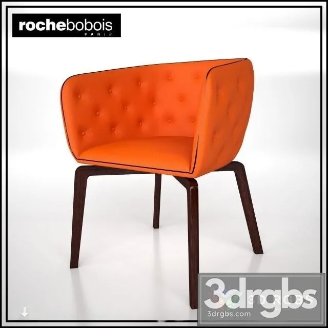 Roche Bobois Quadrille Chair 3D Model Download Roche Bobois Quadrille Chair 3D Model Download