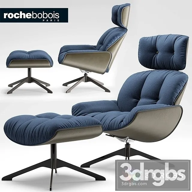 Roche Bobois Quiet Life Armchair 3D Model Download