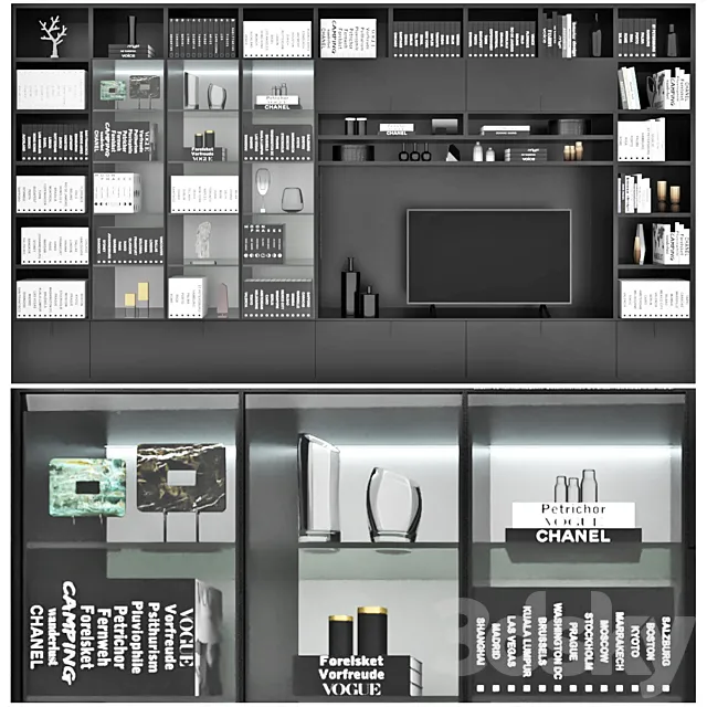 Roche Bobois | set 38 3D Model Roche Bobois | set 38 3D Model