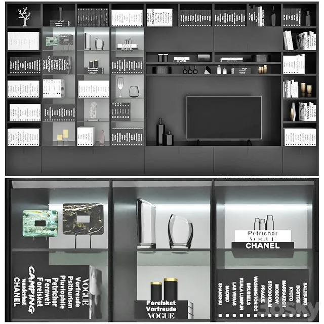 Roche Bobois set 38 3D Model Roche Bobois set 38 3D Model