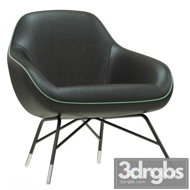 Roche Bobois Spoutnik Armchair 3D Model Download