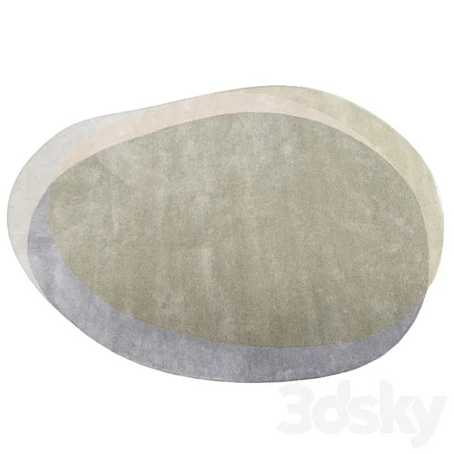 Roche Bobois Stone Carpet 3DModel Roche Bobois Stone Carpet 3DModel