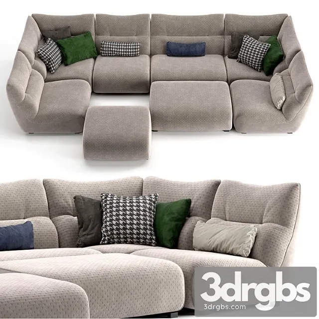 Roche bobois temps calme 2 3D Model Download Roche bobois temps calme 2 3D Model Download