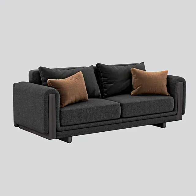 Roche Bobois Underline Sofa 3D Model Roche Bobois Underline Sofa 3D Model