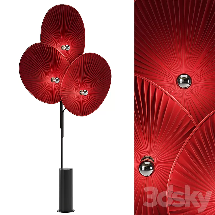 Roche Bobois – Unfold Floor Lamp in 3 colors 3D Model