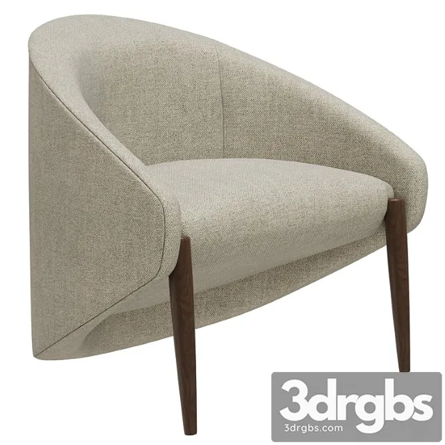 Roche bobois walrus armchair 3D Model Download