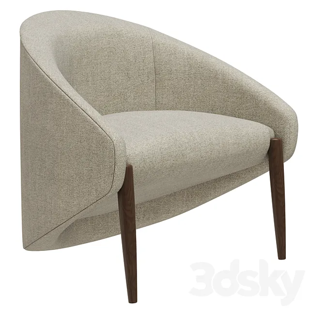 Roche Bobois WALRUS ARMCHAIR 3D Model Roche Bobois WALRUS ARMCHAIR 3D Model