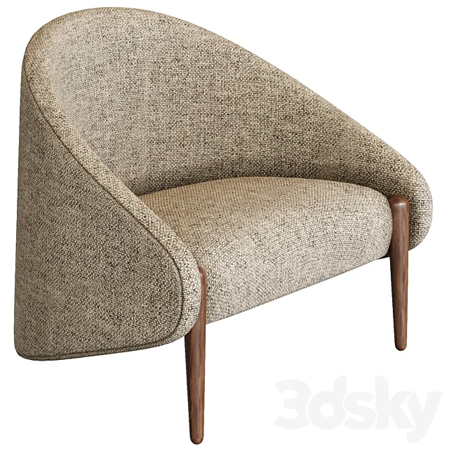 Roche bobois walrus armchair 3DModel Roche bobois walrus armchair 3DModel