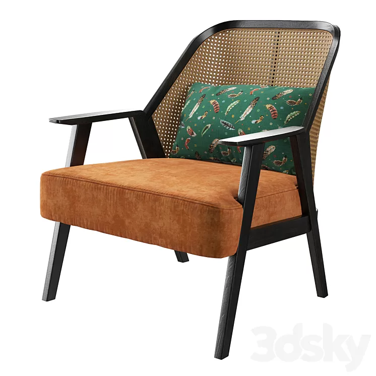 Roche bobois weg armchair 3D Model Roche bobois weg armchair 3D Model