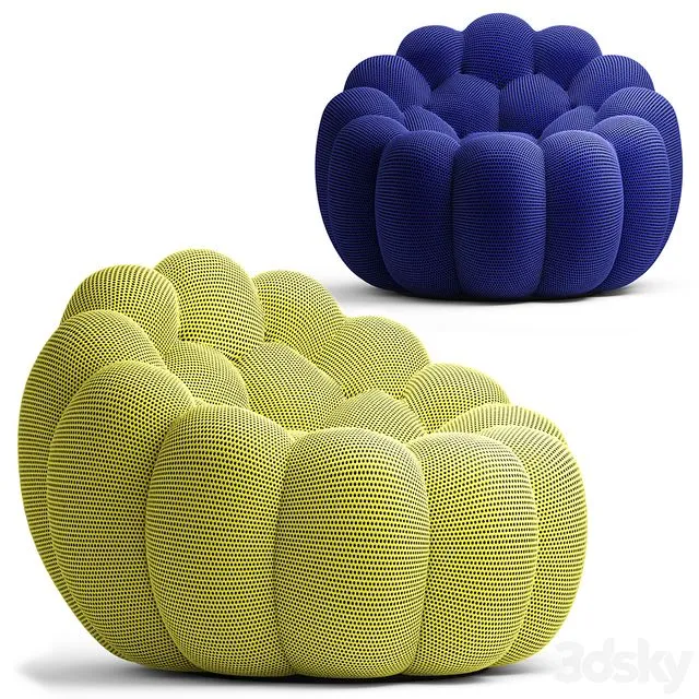 RocheBobois armchair Bubble 3D Model
