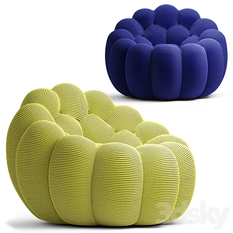 RocheBobois armchair Bubble 3D Model Free Download