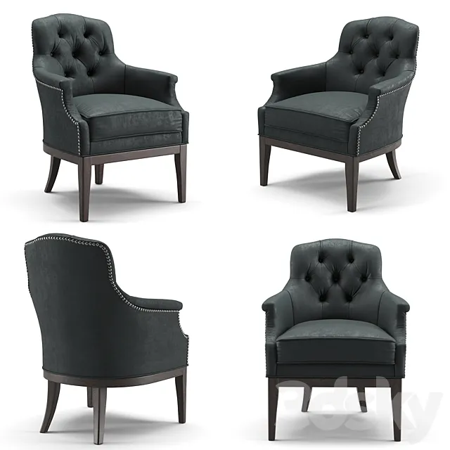 Rochebobois Manor Armchair 3DModel