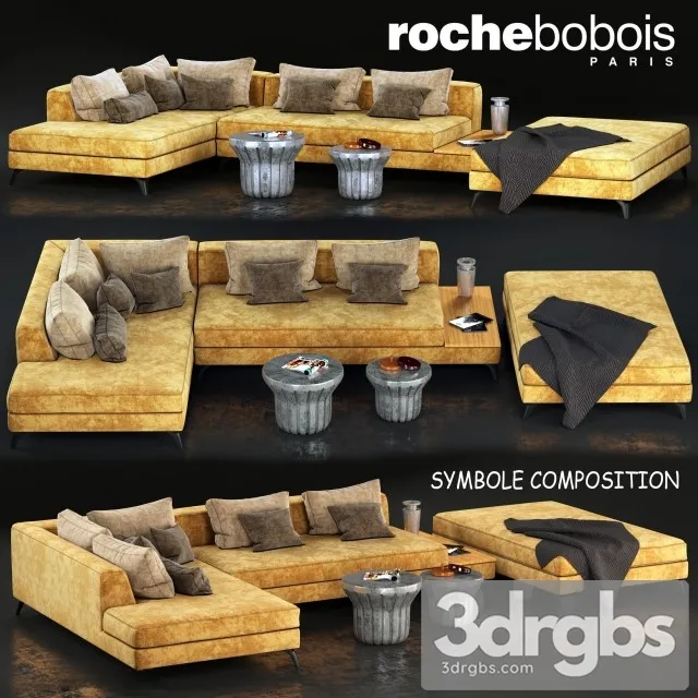 Rochebobois Paris Symbole Composition 3D Model Download Rochebobois Paris Symbole Composition 3D Model Download