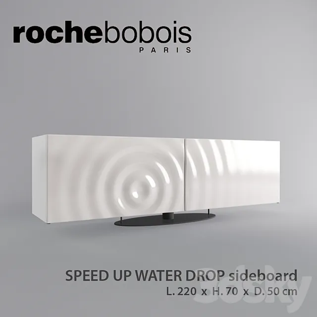 ROCHEbobois SPEED UP WATER DROP 3DModel