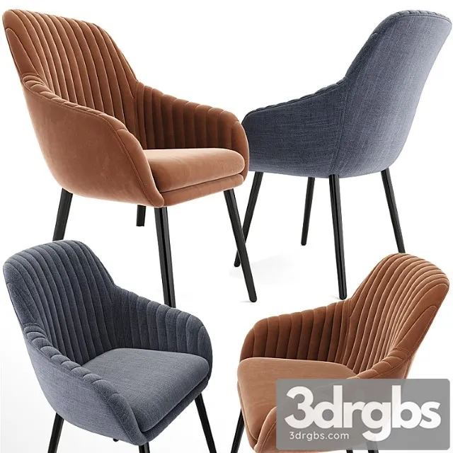 Rochelle strip lounge chair 2 3D Model Download Rochelle strip lounge chair 2 3D Model Download