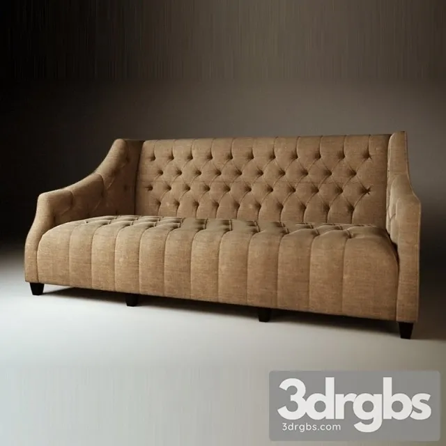 Rochester Denim Sofa 3D Model Download Rochester Denim Sofa 3D Model Download