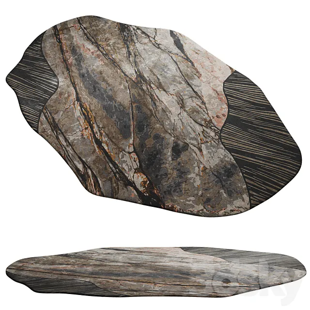 Rock by Visionnaire 3D Model