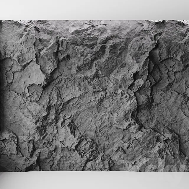 Rock cliff wall ?10 3DModel