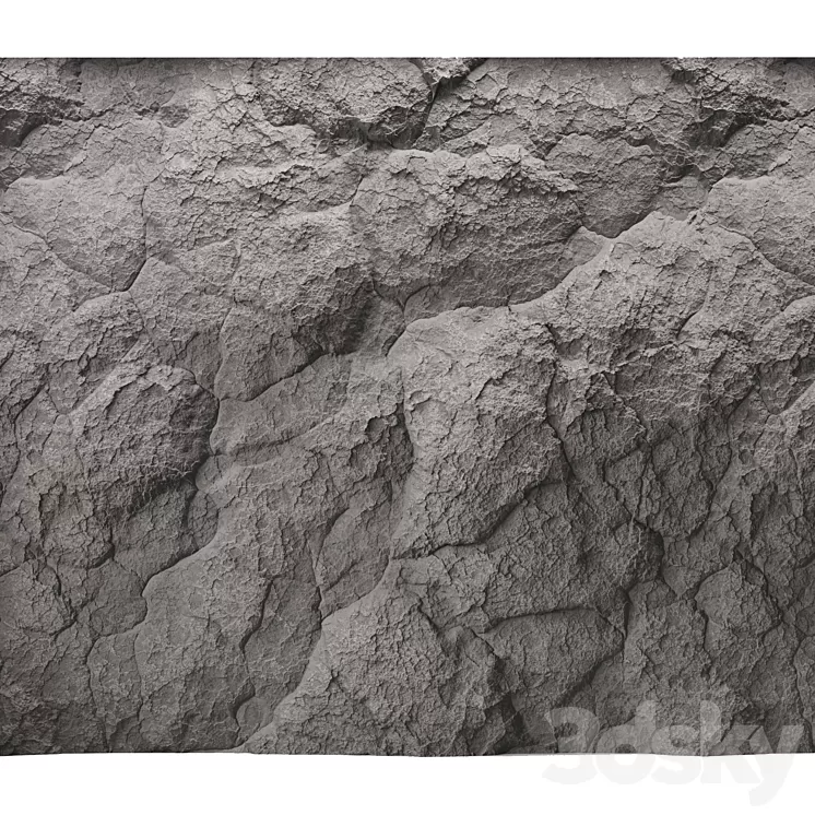 Rock cliff wall ?40 3D Model Rock cliff wall ?40 3D Model