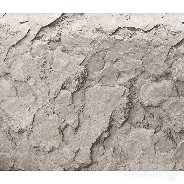 Rock cliff wall ?41 3D Model Rock cliff wall ?41 3D Model