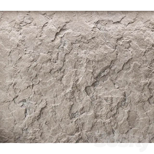 Rock cliff wall №39 3D Model Rock cliff wall №39 3D Model