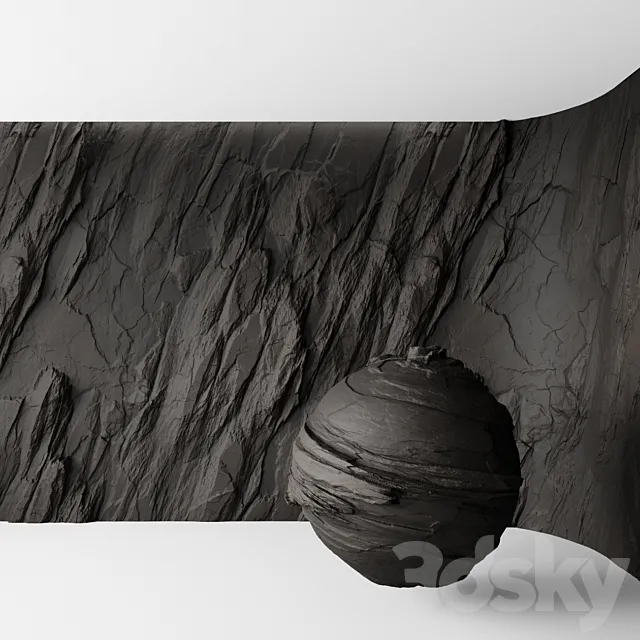 Rock cliff wall №5 Free Download