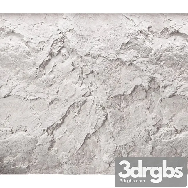 Rock Cliff Wall No 45 3D Model Download