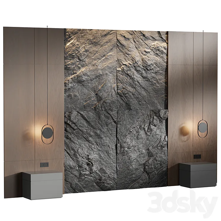 Rock Headboard 04 | Headboard 3D Model Free Download Rock Headboard 04 | Headboard 3D Model Free Download