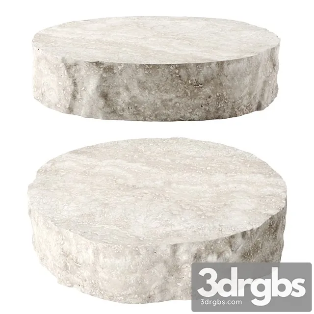 Rock round coffee table Rock round coffee table