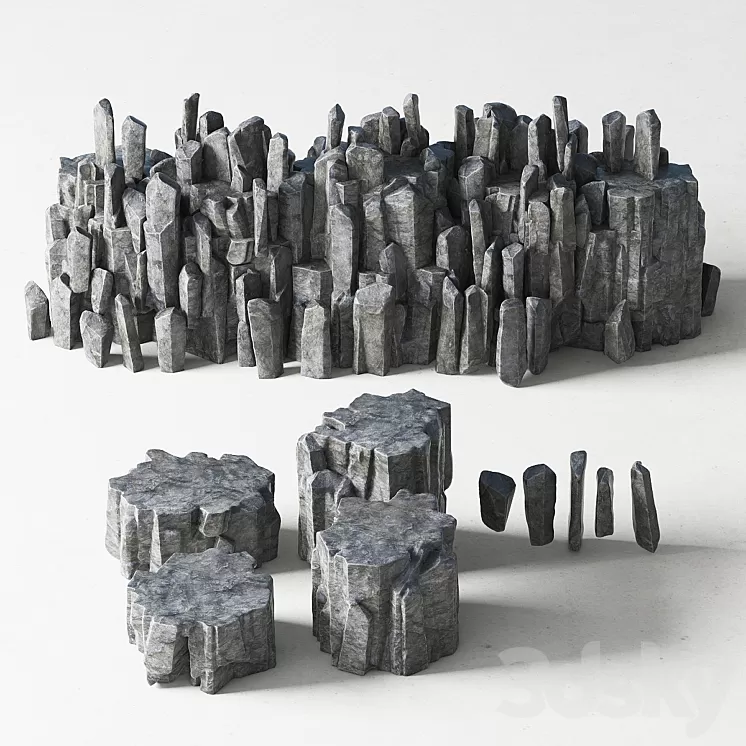 Rock sea / Sea rock 3D Model