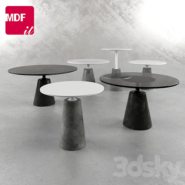Rock Table 3D Model