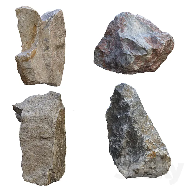Rock_Stones 3DModel Rock_Stones 3DModel