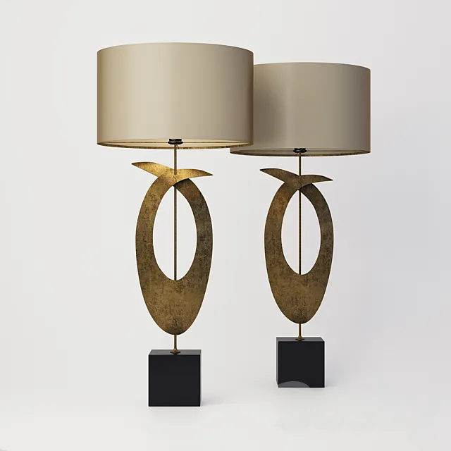 Rockefeller Lamp Porta Romana 3D Model Rockefeller Lamp Porta Romana 3D Model