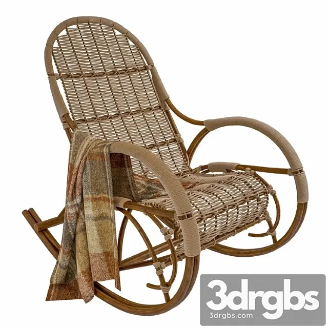 Rocking chair 2 3D Model Download