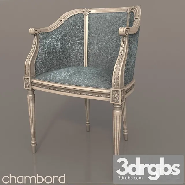 Rocking-chair chambord by jnl 3D Model Download