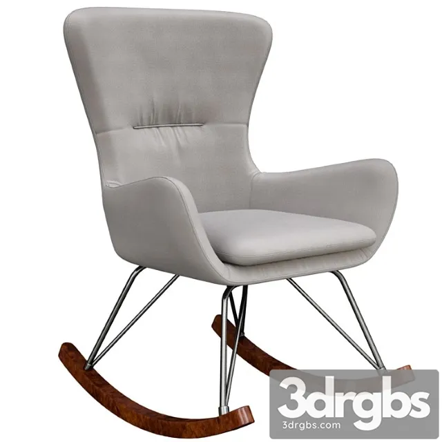 Rocking chair minotti 2 3D Model Download Rocking chair minotti 2 3D Model Download