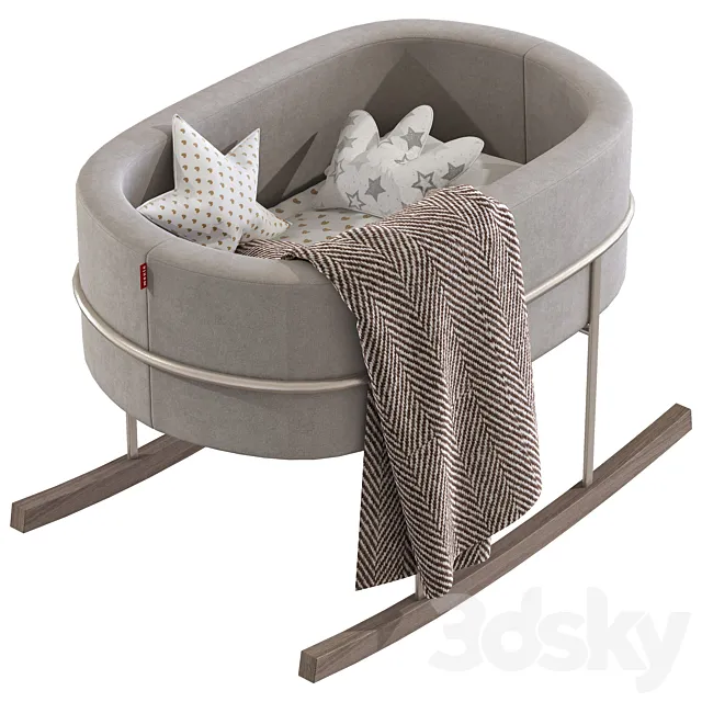 Rocking cradle ROCKWELL 329 3D Model Rocking cradle ROCKWELL 329 3D Model