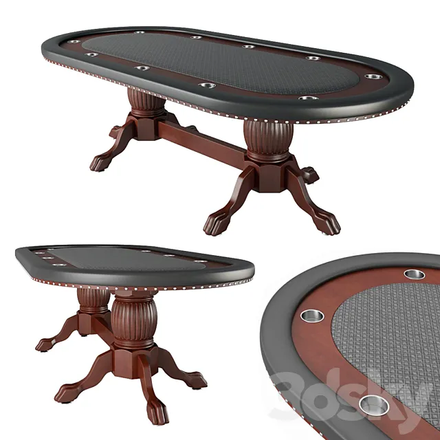 Rockwell Poker Table 3D Model