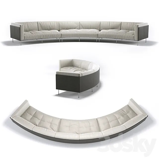 Rod Living Divani 3D Model