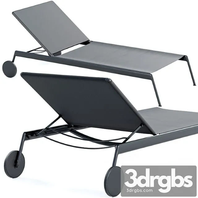 Roda Piper 007 Sunlounger 3D Model Download