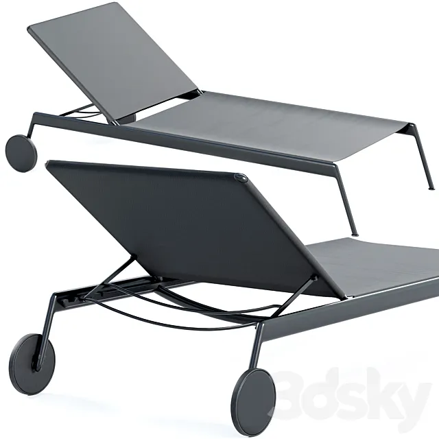 RODA PIPER 007 sunlounger 3DModel