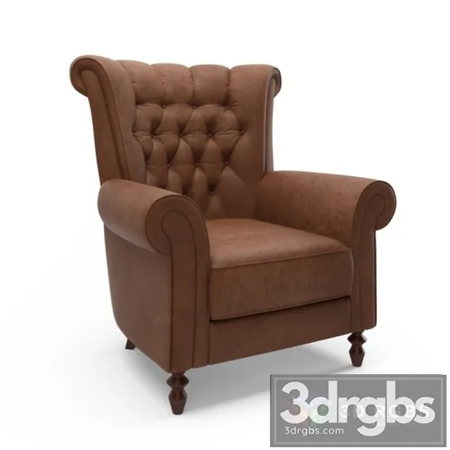 Rode Armchair 3D Model Download