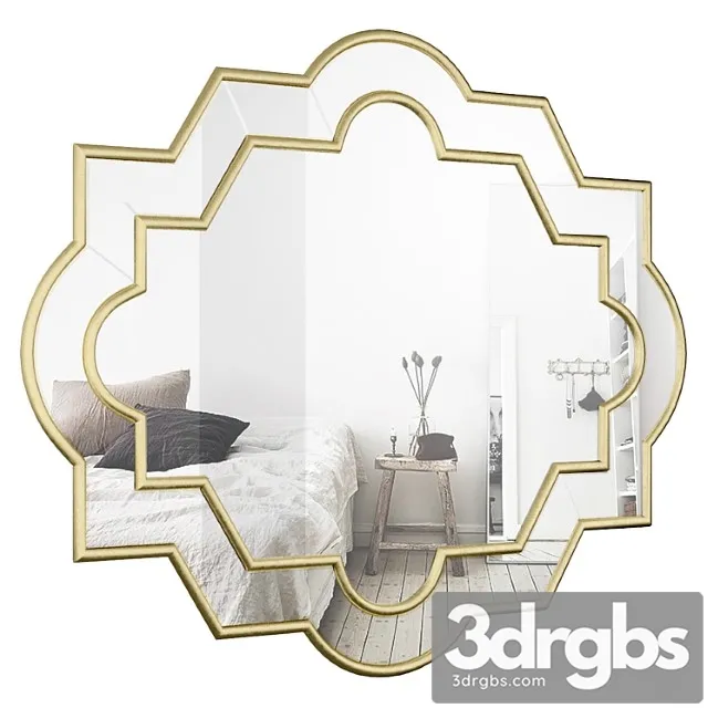 Rodger wall mirror 3D Model Download