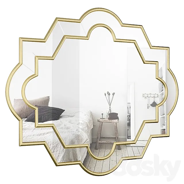 Rodger Wall Mirror 3DModel